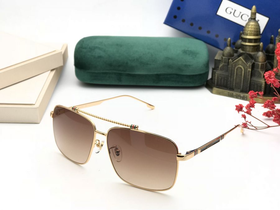 KÍNH MẮT THỜI TRANG CAO CẤP GUCCI - GG1035 GOLD BROWN