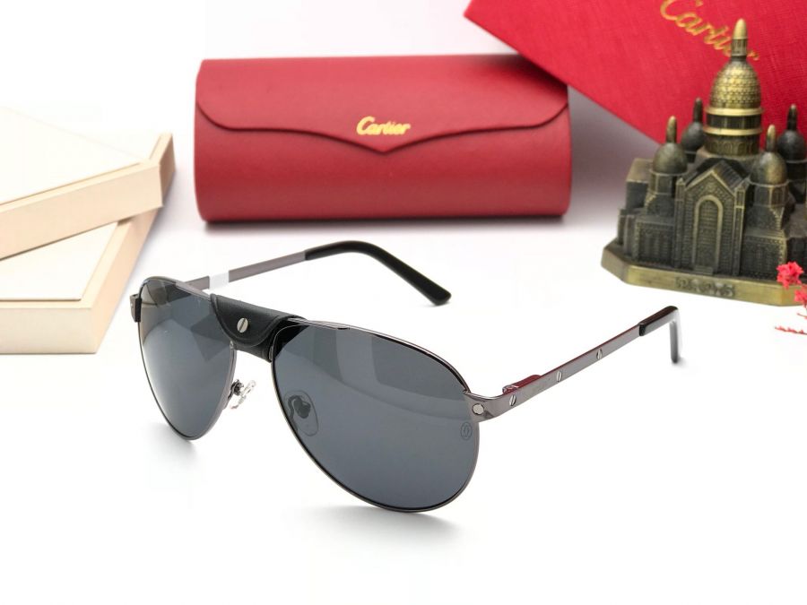 KÍNH MẮT NAM CAO CẤP CARTIER - CARTIER T3463074 GREY