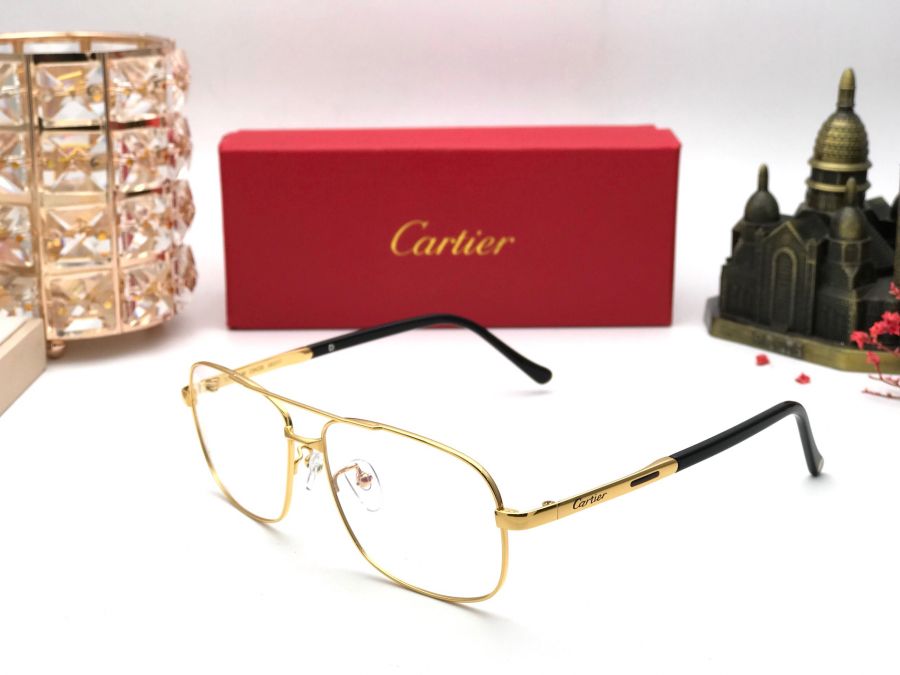 GỌNG KÍNH CAO CẤP CARTIER TITANIUM - T8200939 GOLD