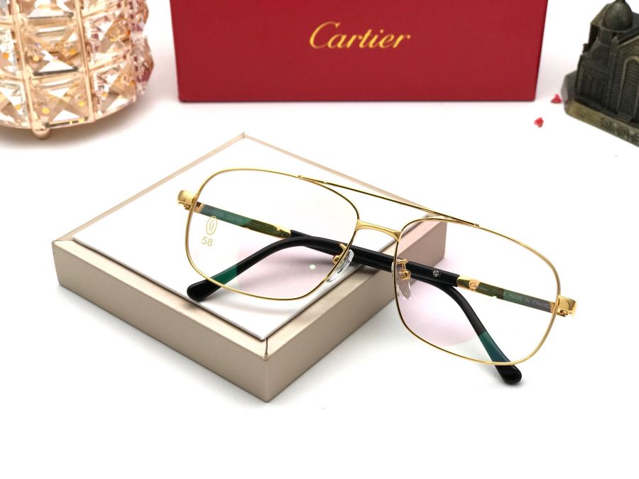 GỌNG KÍNH CAO CẤP CARTIER TITANIUM - T8200939 GOLD