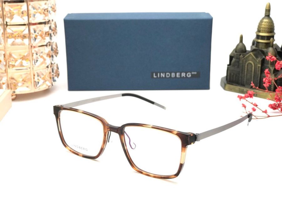 GỌNG KÍNH HÀNG HIỆU CAO CẤP LINDBERG TITANIUM - LB1821 BROWN