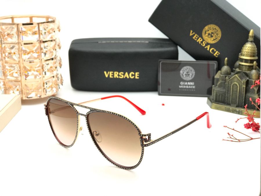 KÍNH THỜI TRANG NỮ VERSACE CAO CẤP - VERSACE MOD2171-D BLACK BROWN