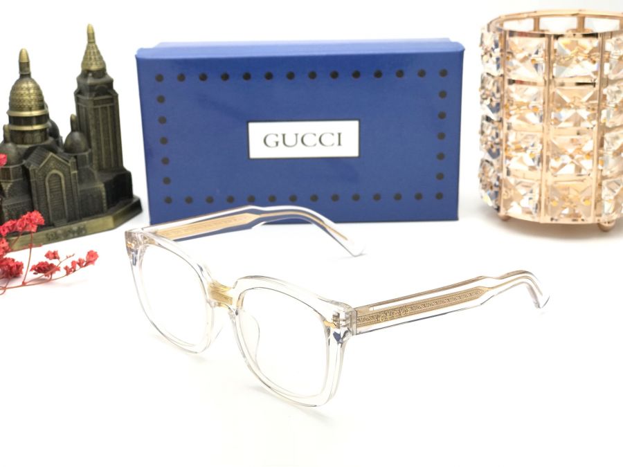 KÍNH THỜI TRANG UNISEX CAO CẤP GUCCI - GUCCI GG0181S WHITE