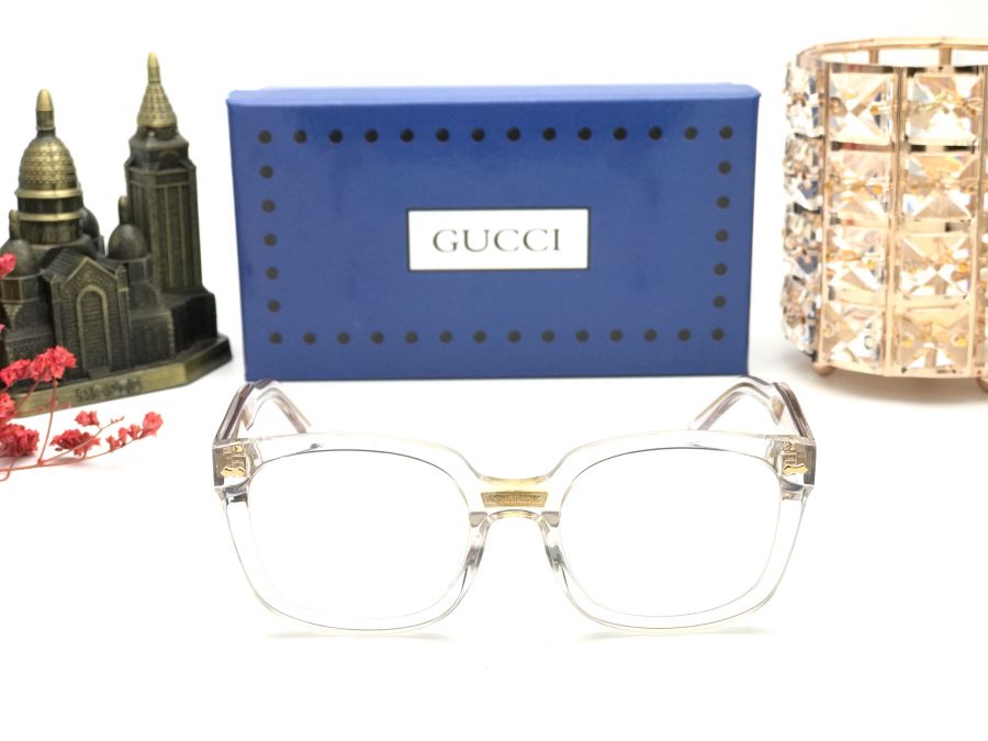 KÍNH THỜI TRANG UNISEX CAO CẤP GUCCI - GUCCI GG0181S WHITE