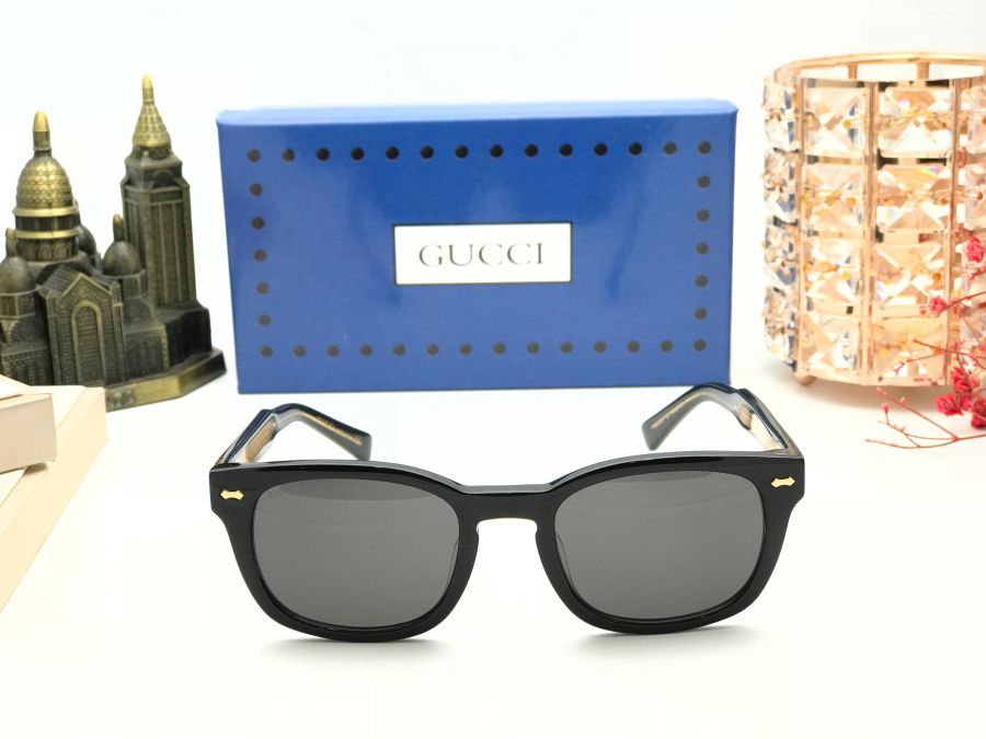 KÍNH THỜI TRANG UNISEX CAO CẤP GUCCI - GUCCI GG0182S BLACK