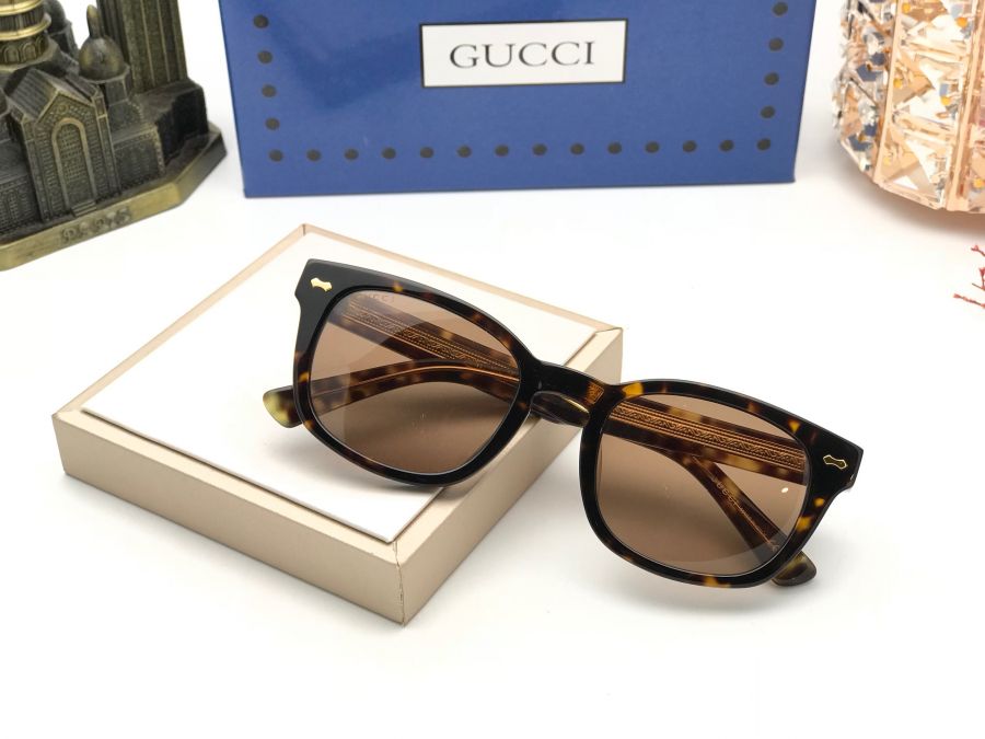 KÍNH THỜI TRANG UNISEX CAO CẤP GUCCI - GUCCI GG0182S BROWN