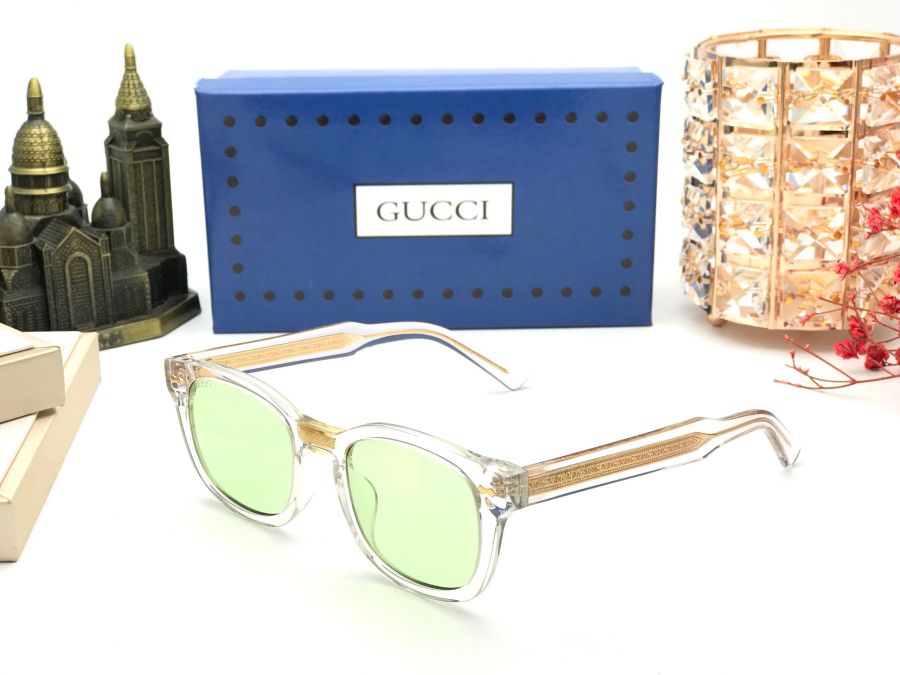 KÍNH THỜI TRANG UNISEX CAO CẤP GUCCI - GUCCI GG0182S GREEN