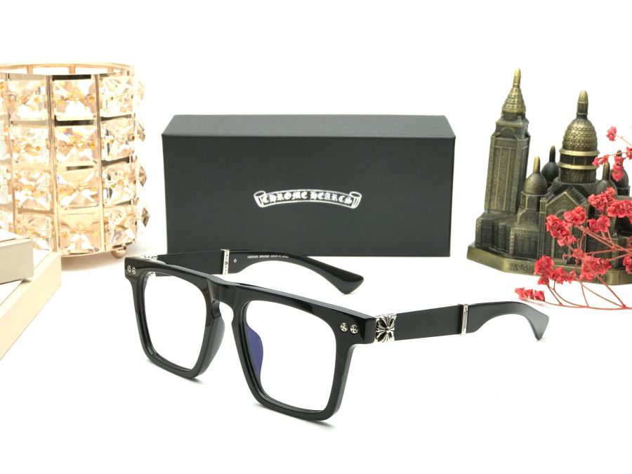 GỌNG KÍNH CẬN CAO CẤP CHROME HEARTS - CHROME HEARTS BJORNAGAIN BLACK