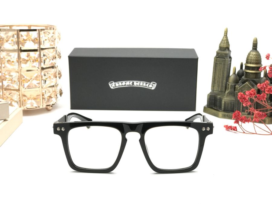 GỌNG KÍNH CẬN CAO CẤP CHROME HEARTS - CHROME HEARTS BJORNAGAIN BLACK