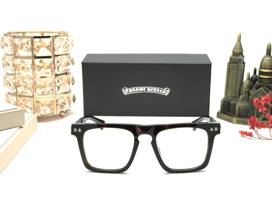 GỌNG KÍNH CẬN CAO CẤP CHROME HEARTS - CHROME HEARTS BJORNAGAIN BROWN