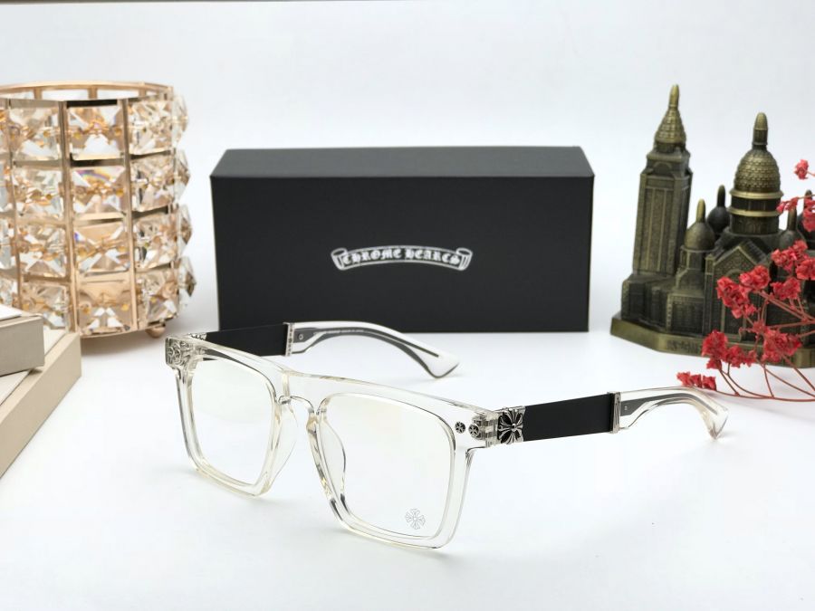 GỌNG KÍNH CẬN CAO CẤP CHROME HEARTS - CHROME HEARTS BJORNAGAIN WHITE