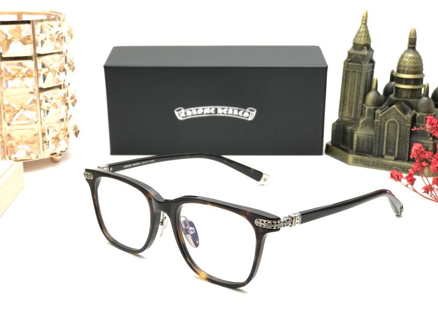 GỌNG KÍNH CẬN CAO CẤP CHROME HEARTS - CHROME HEARTS DARLIN SILVER BROWN