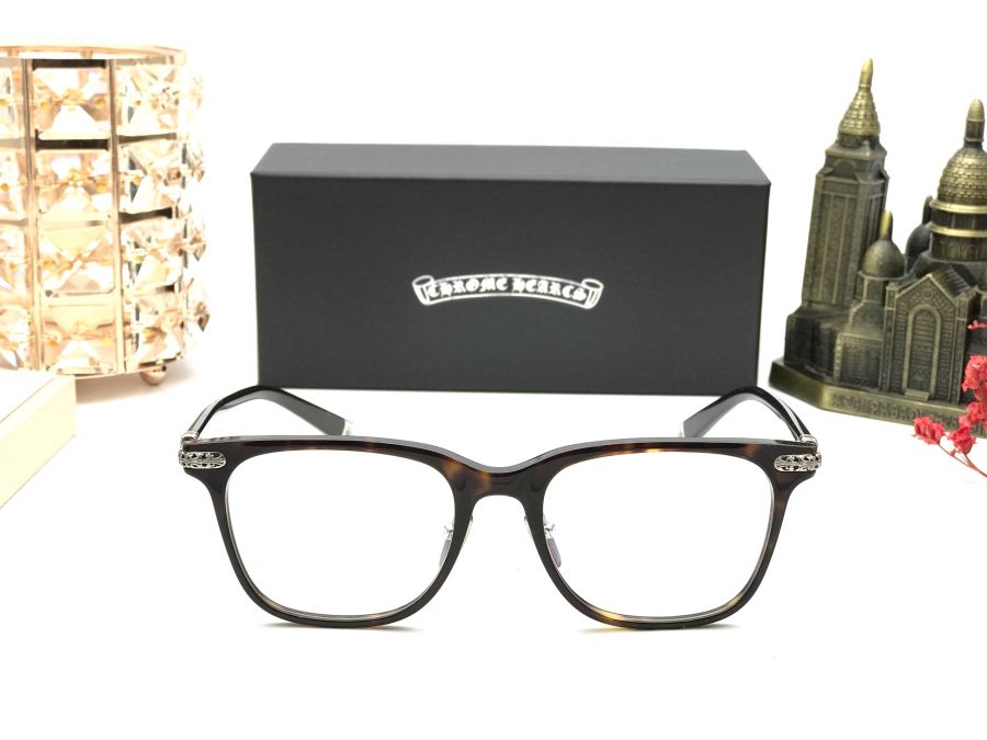 GỌNG KÍNH CẬN CAO CẤP CHROME HEARTS - CHROME HEARTS DARLIN SILVER BROWN