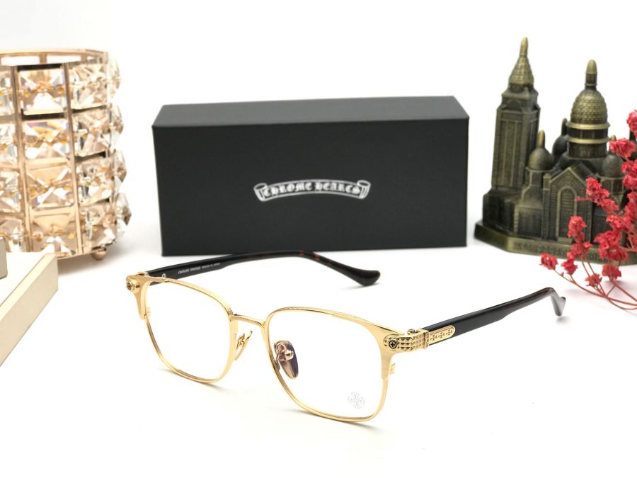 GỌNG KÍNH CẬN CAO CẤP CHROME HEARTS - CHROME HEARTS GITNHED GOLD