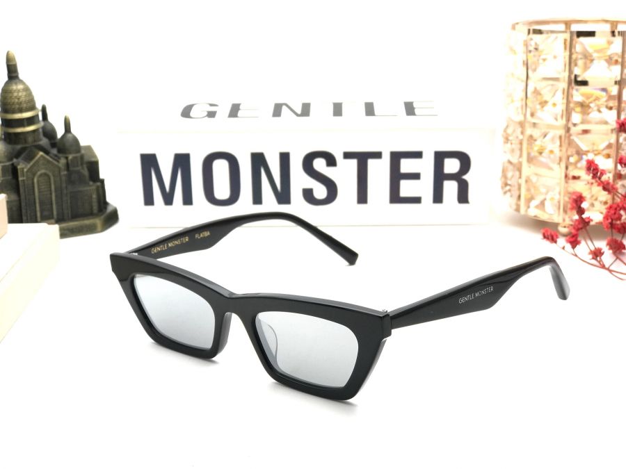 KÍNH THỜI TRANG NỮ CAO CẤP GENTLE MONSTER - GENTLE MONSTER CHAPSSAL BLACK SILVER LENS