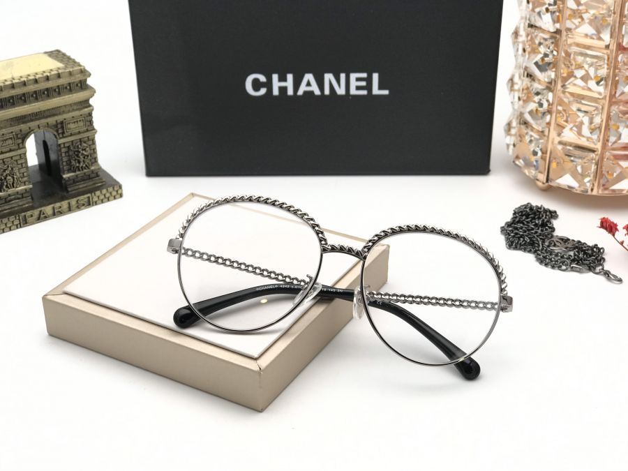 GỌNG KÍNH NỮ THỜI TRANG CAO CẤP CHANEL - CHANEL CH4242 SILVER