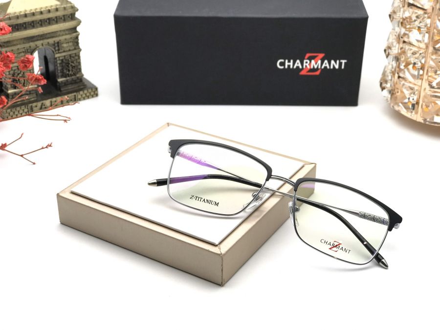 GỌNG KÍNH CẬN CAO CẤP CHARMANT Z TITANIUM - CHARMANT ZT19914 SILVER