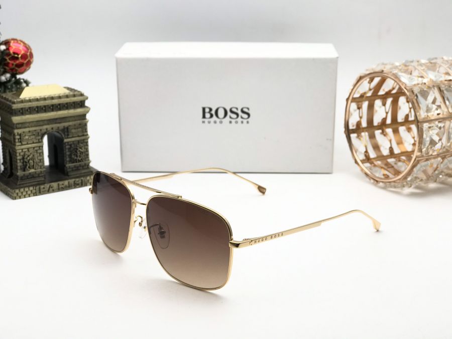 KÍNH THỜI TRANG NAM CAO CẤP BOSS - BOSS1069 GOLD BROWN
