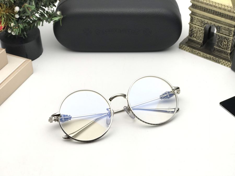 GỌNG KÍNH CẬN CAO CẤP CHROME HEARTS - CHROME HEARTS GORGINA-I SILVER