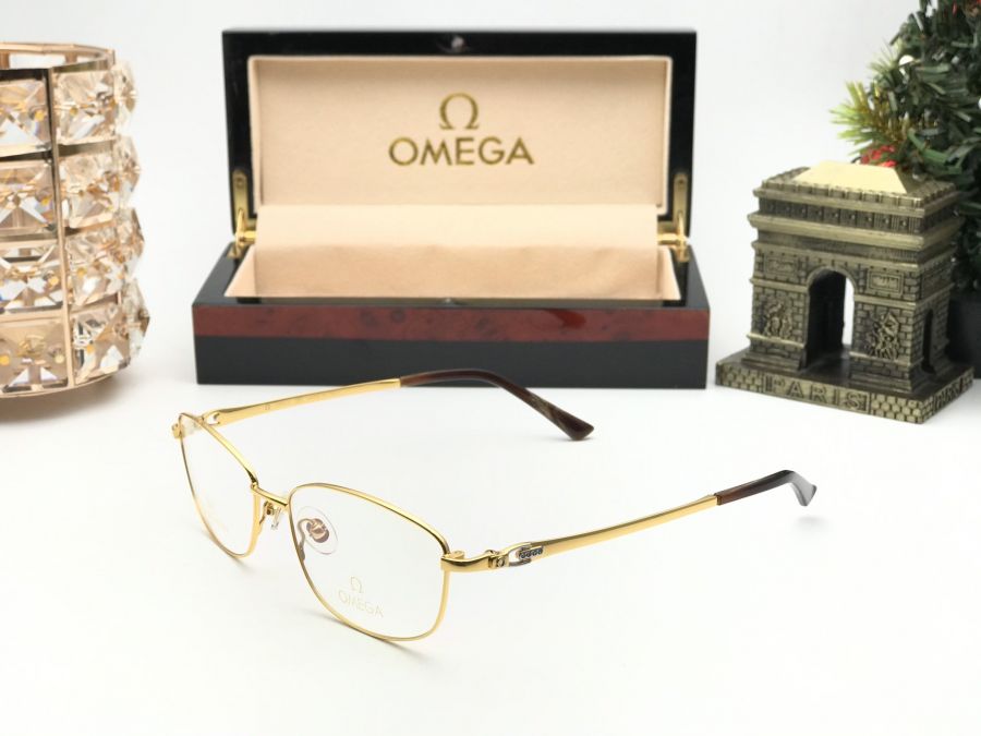 GỌNG KÍNH OMEGA TITANIUM MẠ VÀNG 18K CAO CẤP - OMEGA 511635 TITANIUM 18K GOLD