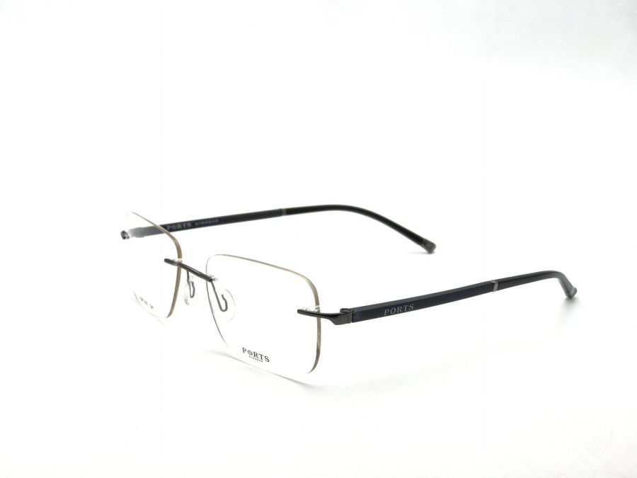 GỌNG KÍNH CẬN CAO CẤP TITANIUM PORTS - PORTS POM11603 BLACK