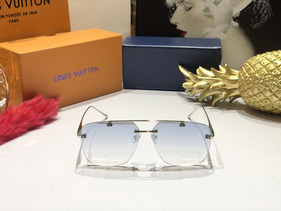 KÍNH MẮT NAM CAO CẤP NEW LOUIS VUITTON - LOUIS VUITTON Z0889 SILVER LENS