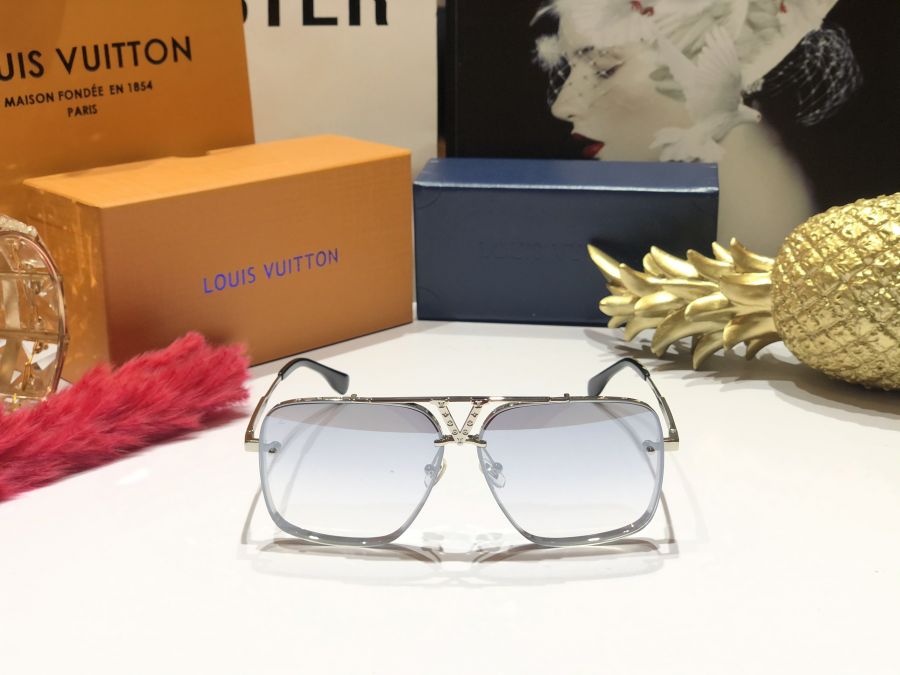 KÍNH MẮT NAM CAO CẤP NEW LOUIS VUITTON - LOUIS VUITTON Z0929 SILVER LENS