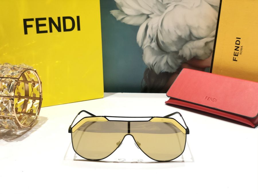 KÍNH MẮT NỮ THỜI TRANG CAO CẤP FENDI NEW 2020 - FF03399/S GOLD MIRROR