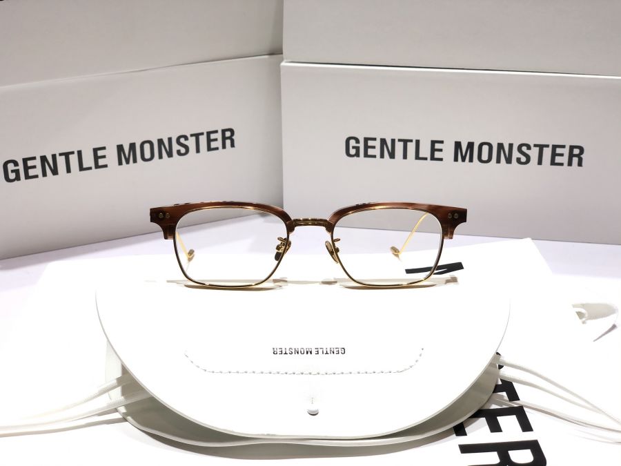 GỌNG KÍNH CẬN CAO CẤP NEW 2020 GENTLE MONSTER - GENTLE MONSTER HAVANA GOLD BROWN