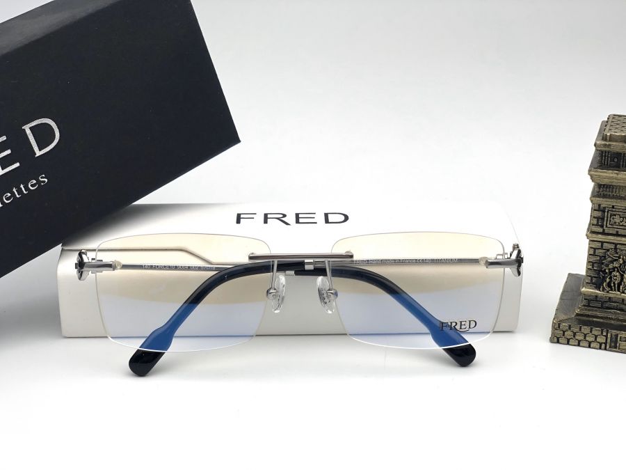 GỌNG KÍNH CẬN TITANIUM CAO CẤP FRED - FRED 9004 SILVER