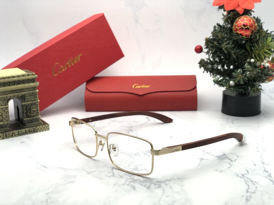 GỌNG KÍNH CARTIER TITANIUM - CARTIER T8101024 GOLD