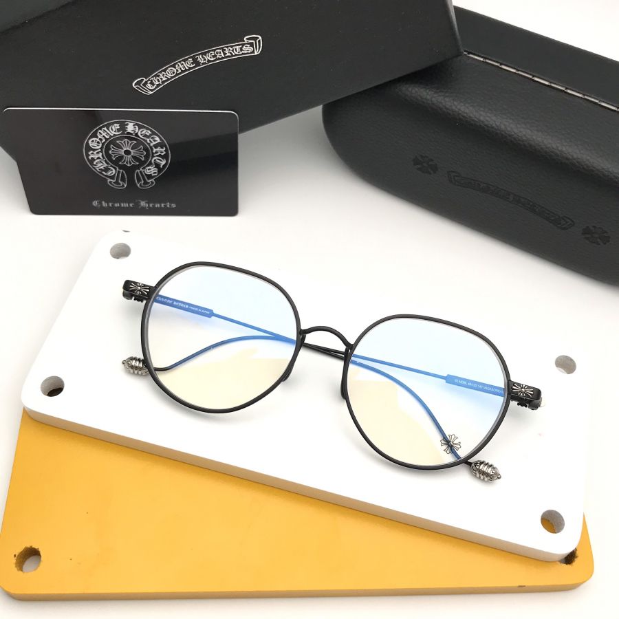 GỌNG KÍNH CẬN CAO CẤP CHROME HEARTS - CHROME HEARTS VAGASOREASS BLACK