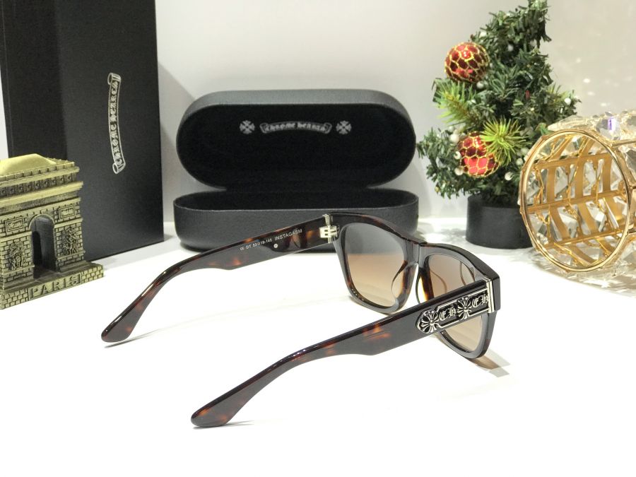KÍNH NAM CAO CẤP CHROME HEARTS - CHROME HEARTS INSTAGAMS BROWN