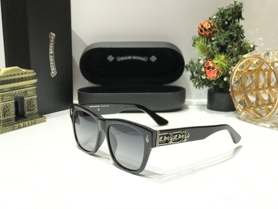 KÍNH NAM CAO CẤP CHROME HEARTS - CHROME HEARTS INSTAGAMS SILVER BLACK