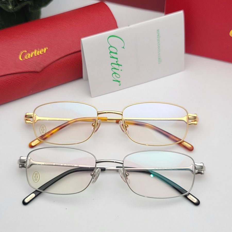 GỌNG KÍNH CARTIER TITAN CAO CẤP - CARTIER CT00500 GOLD