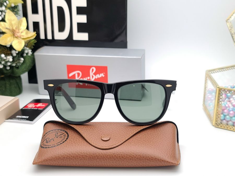KÍNH RAYBAN MỸ WAYFARER II - B&L RAY-BAN USA BLACK ( SIZE 62 )