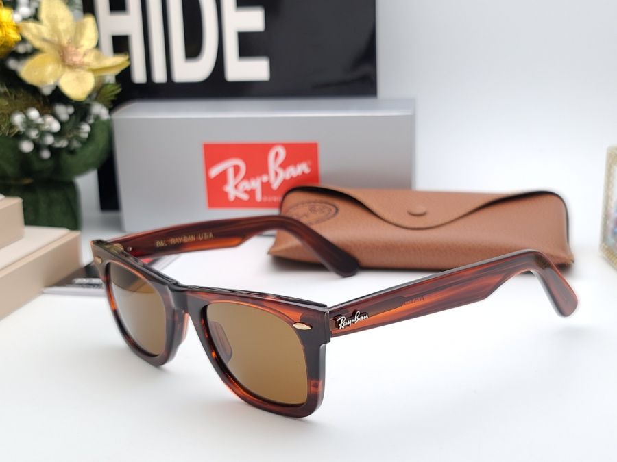 KÍNH RAYBAN MỸ WAYFARER II - B&L RAY-BAN USA BROWN