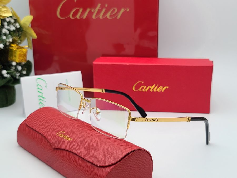 GỌNG KÍNH CARTIER TITANIUM - CARTIER CT3138838 GOLD