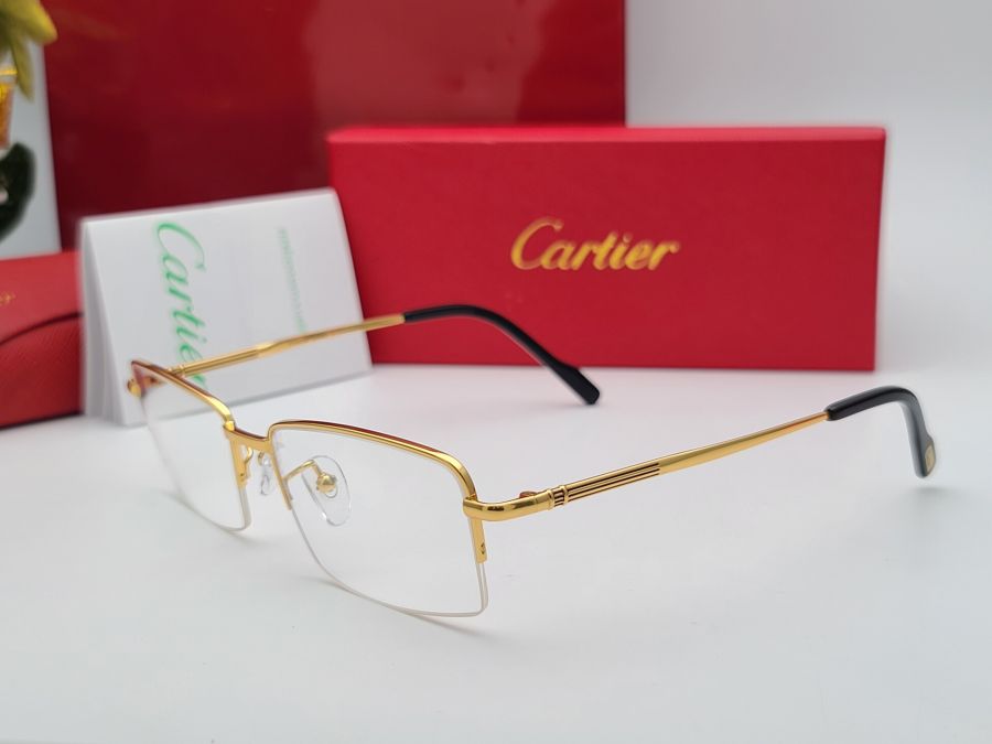 GỌNG KÍNH CARTIER TITANIUM - CARTIER CT3138862 GOLD