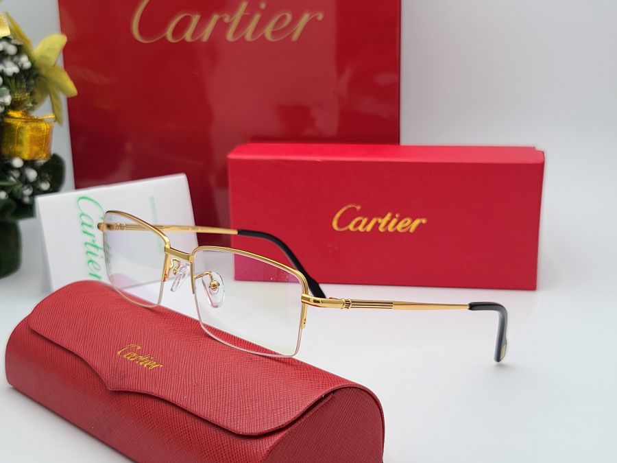 GỌNG KÍNH CARTIER TITANIUM - CARTIER CT3138862 GOLD