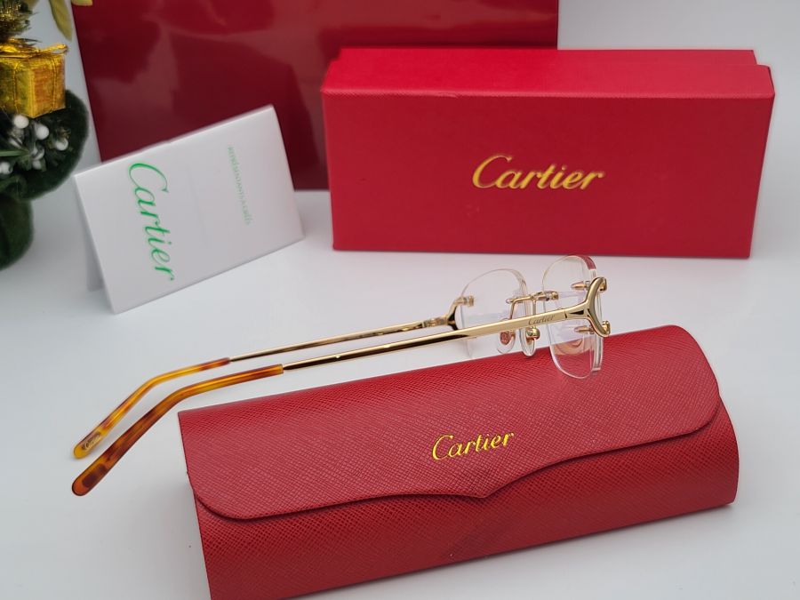 GỌNG KÍNH CARTIER TITANIUM - CARTIER CT5491121 GOLD