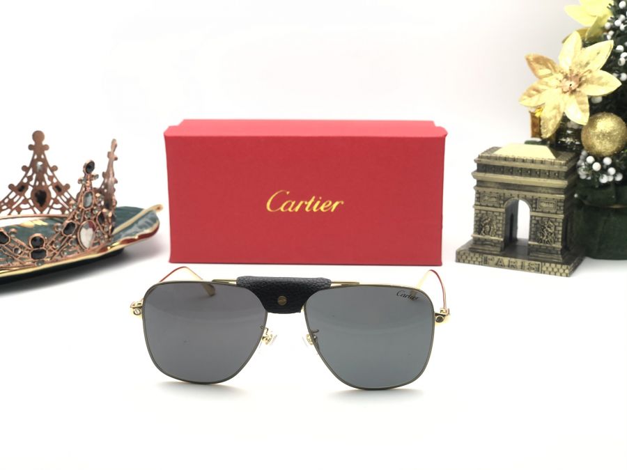 KÍNH MẮT CARTIER THỜI TRANG - CARTIER CT0167/S GOLD BLACK