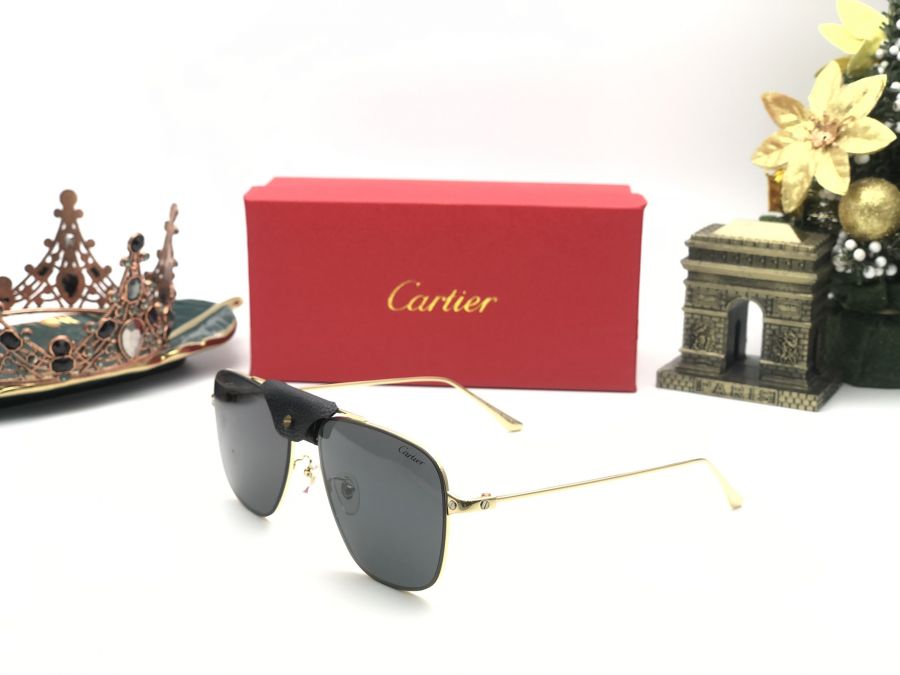 KÍNH MẮT CARTIER THỜI TRANG - CARTIER CT0167/S GOLD BLACK