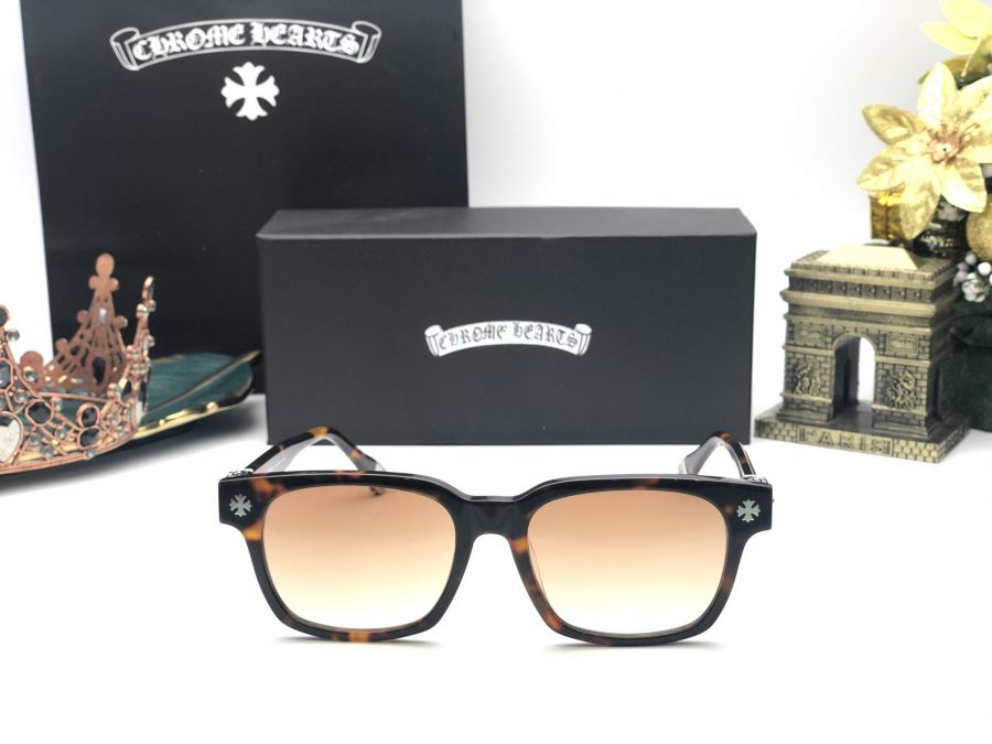 KÍNH MÁT THỜI TRANG CHROME HEARTS - CHROME HEARTS SHAGSS BROWN