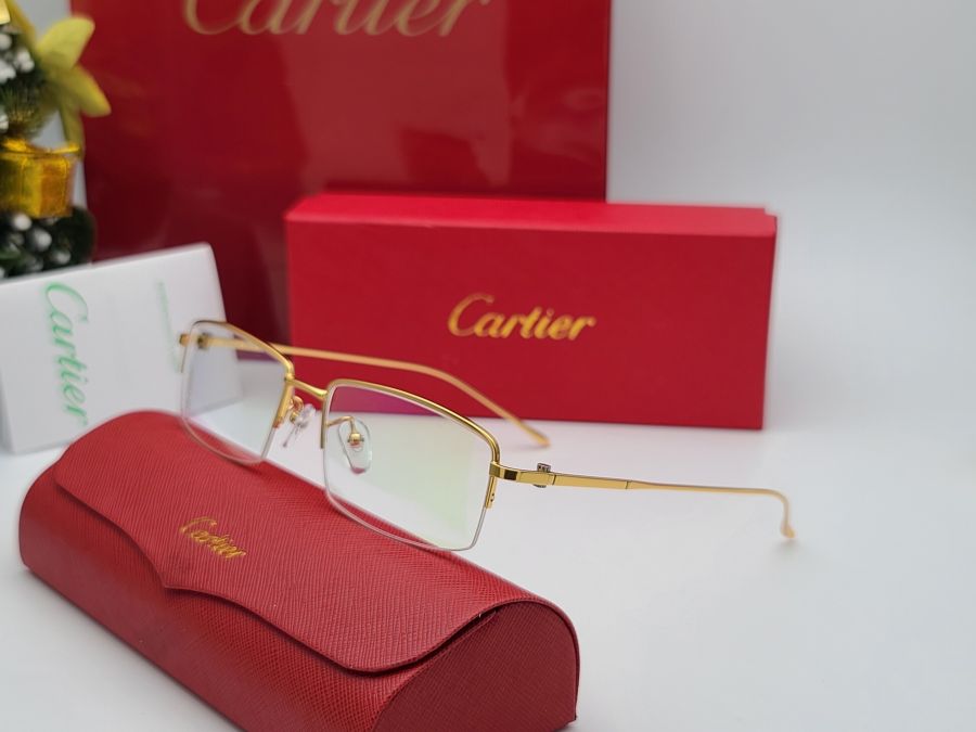 GỌNG KÍNH CARTIER TITANIUM - CARTIER CT3138867 GOLD