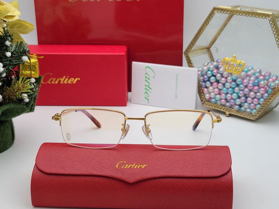 GỌNG KÍNH CARTIER TITANIUM - CARTIER CT8100687 GOLD