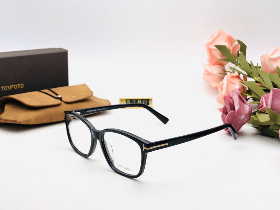 GỌNG KÍNH NHỰA THỜI TRANG TOMFORD - TOMFORD TF5180 BLACK