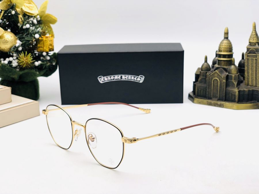 KÍNH MẮT CAO CẤP CHROME HEARTS - CHROME HEARTS BONE PRONE GOLD 1