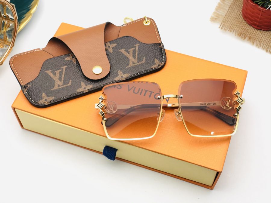 KÍNH MẮT THỜI TRANG CAO CẤP LOUIS VUITTON - Z1401E BROWN