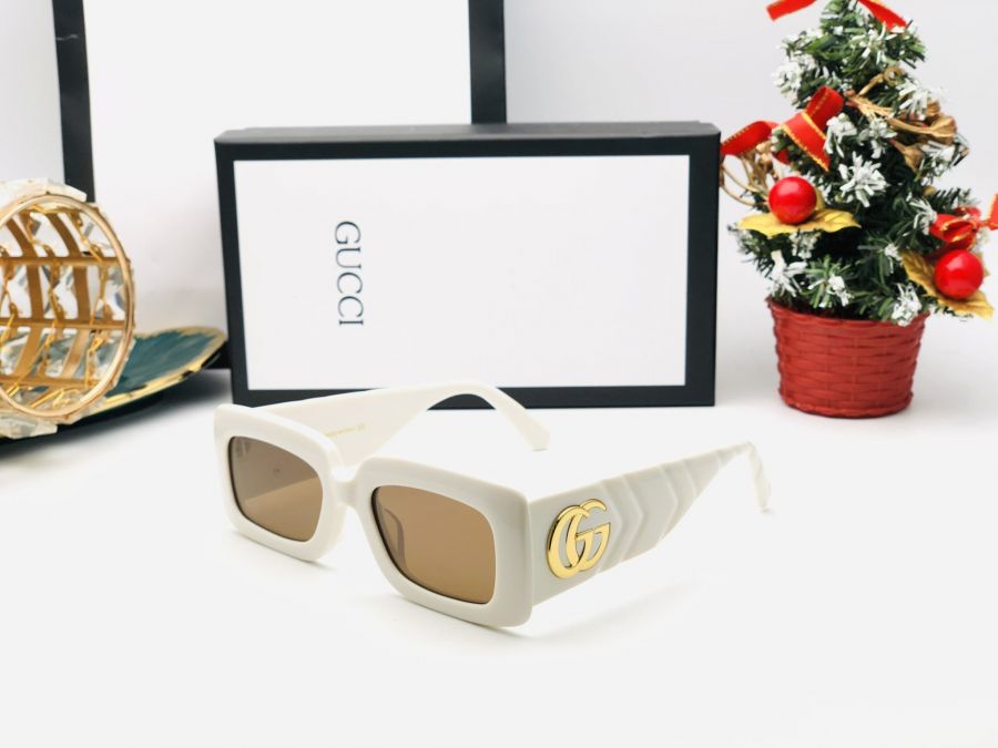 KÍNH MẮT THỜI TRANG CAO CẤP GUCCI - GUCCI GG0811S WHITE